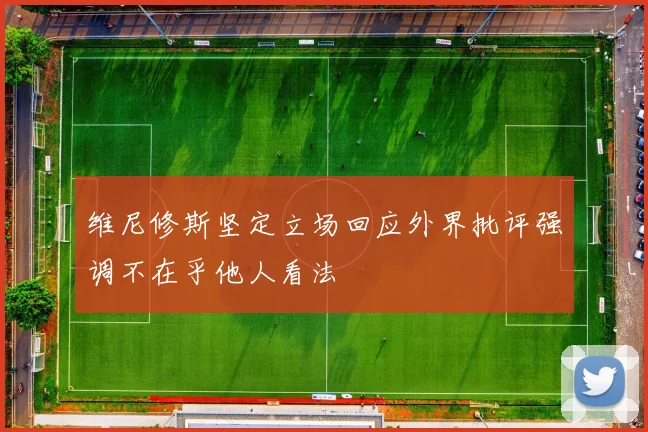 维尼修斯坚定立场回应外界批评强调不在乎他人看法